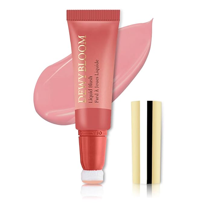 Blush Beauty Wand, Liquid Blush Contour Wand with Peach Pink