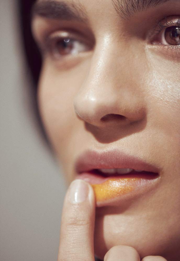 Henné Organics Lip Mask - Natural Organic Moisturizer Treatment for Plump Lips