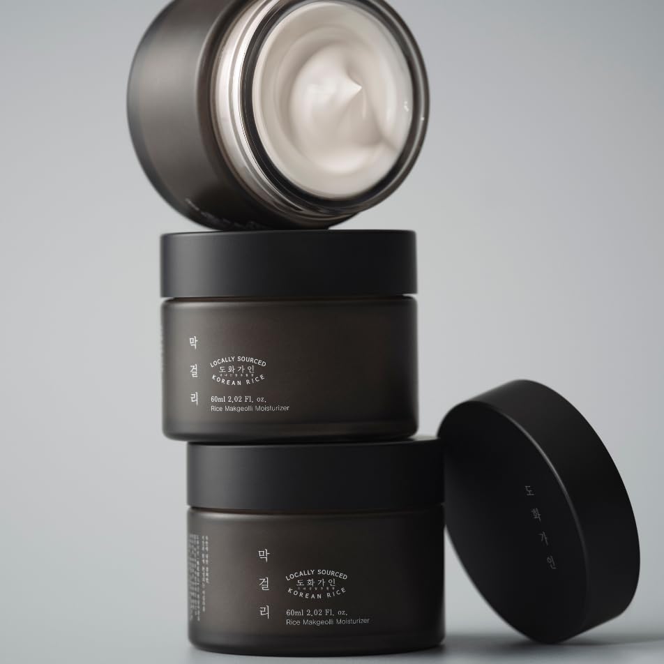 House of Dohwa Makgeolli Balance Duo – Korean Skincare Makgeolli Toner & Cream Set with Fermented Rice Wine, Lightweight Moisturizer for Daily Hydration, Gentle Routine