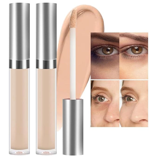 Kaely 2Pcs Hydrating Concealer Wand,Full Coverage Liquid under
