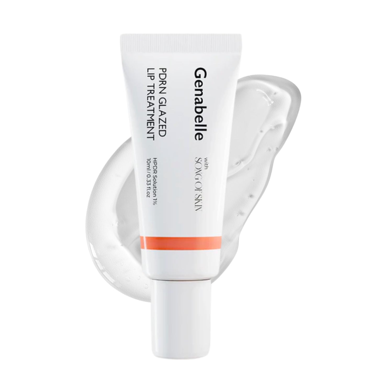 Genabelle PDRN Glazed Lip Treatment – Hydrating & Plumping Lip Balm with PDRN & Peptides for Soft, Glossy Lips – Intensive Lip Repair & Moisture Lock- 0.33 fl oz