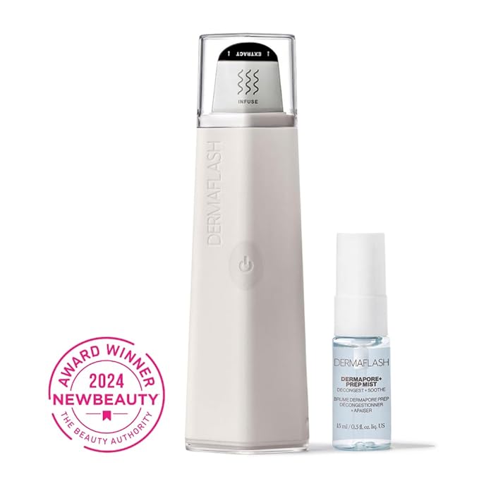DERMAFLASH DERMAPORE+™ Ultrasonic 2-in-1 Pore Extractor