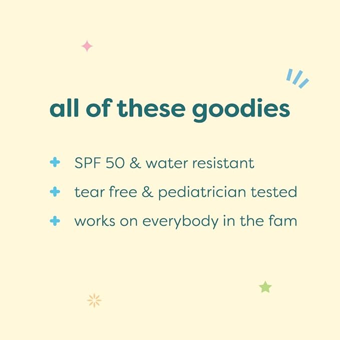 Babyganics SPF 50 Mineral Sunscreen Lotion, Sheer Blend, UVA UVB Protection, Octinoxate & Oxybenzone Free, Water Resistant, Fragrance Free, 8 oz