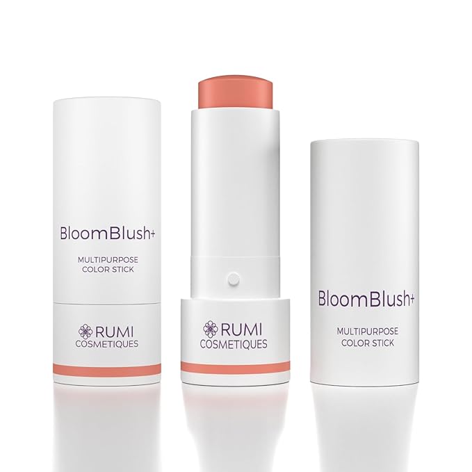 BloomBlush+ Multipurpose Color Stick For Older Women - Peach, Regular)