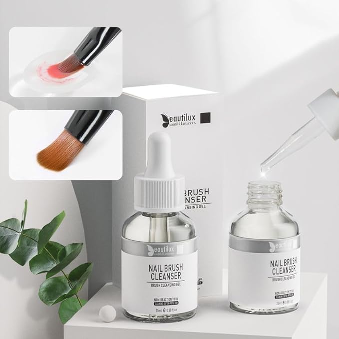 beautilux Nail Brush Cleaner Gel,