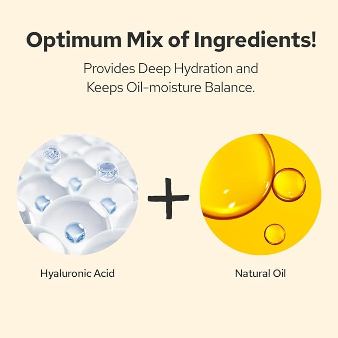 Here-Oh My First Hydrating Serum with Hyaluronic Acid | Facial Serum for Glowing Skin & Skin Barrier Repair | Korean Serum for Dry Skin & Sensitive Skin (1.69 fl oz)