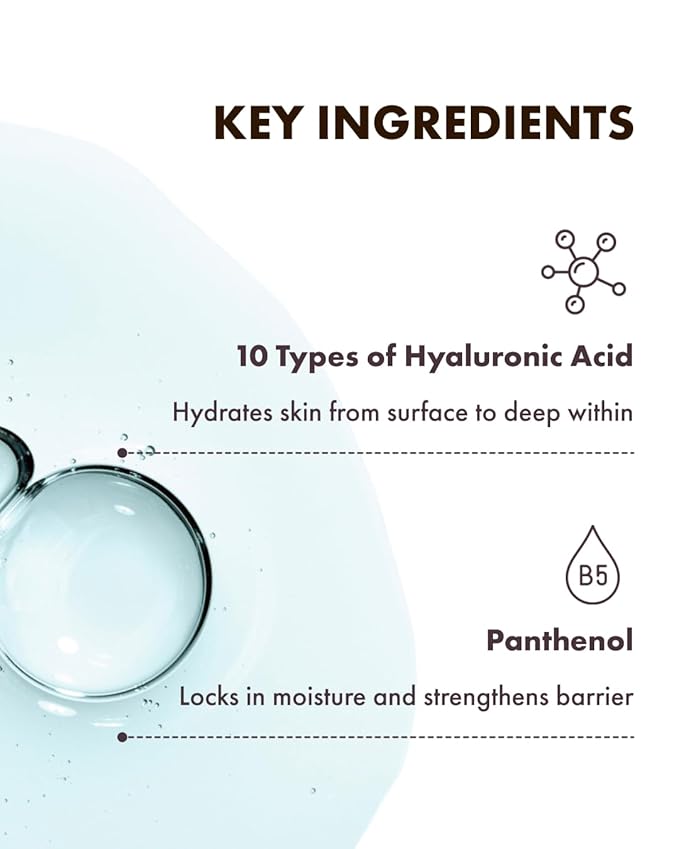 IT’S SKIN Dr.Savers Hyaluronic Acid Hydro Serum 1.01 fl.oz, Deep Hydration Moisturzing Serum with Hyaluronic Acid and Panthenol, Lightweight Non Sticky Moisturizer for Sensitive Skin, Korean Skincare