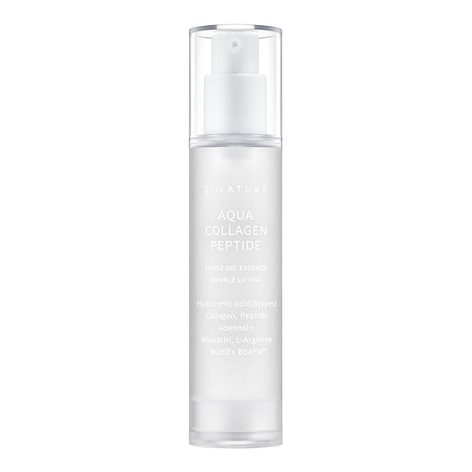 S Nature Aqua Collagen Peptide Triple Gel Essence Serum 50ml / 1.69 Fl Oz
