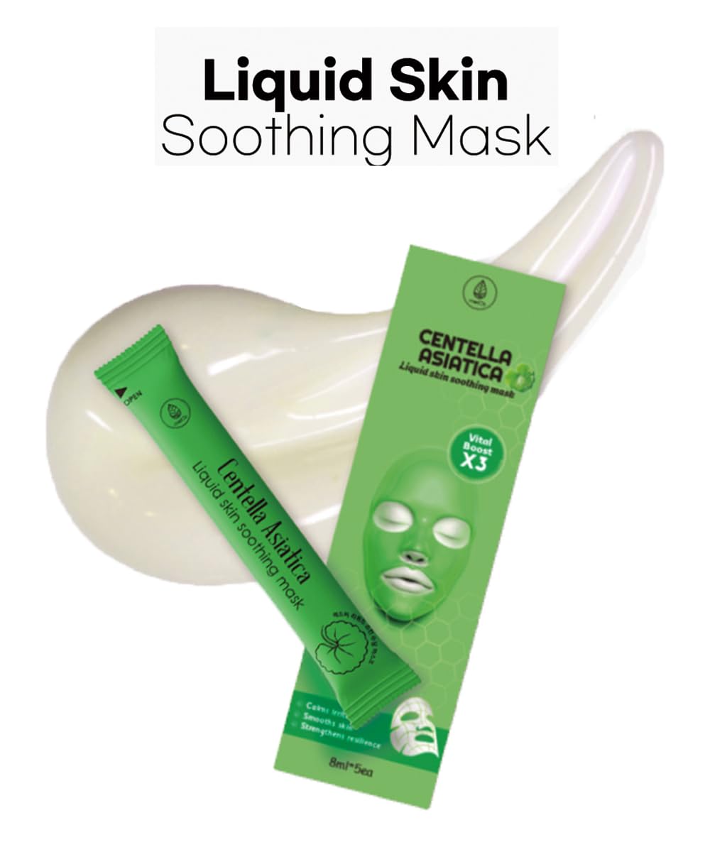 MEDB Korean Wrapping Peel-Off Face Mask for Elasticity, Hydrating & Glow,Face Masks Skincare with Patent Certified,Hydrating Face Masks for Skin Care 8ml x 5ea