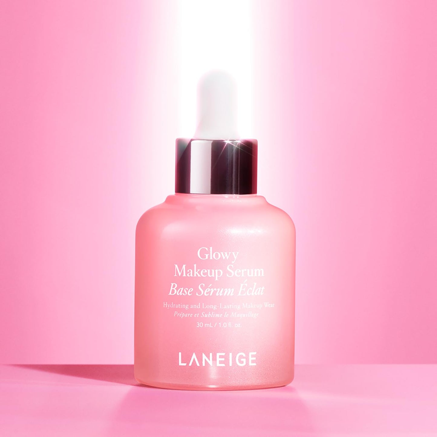 LANEIGE Glowy Makeup Serum: Hydrating Primer and Face Serum for Dewy Skin, Long-Lasting Makeup, & a Radiant Finish