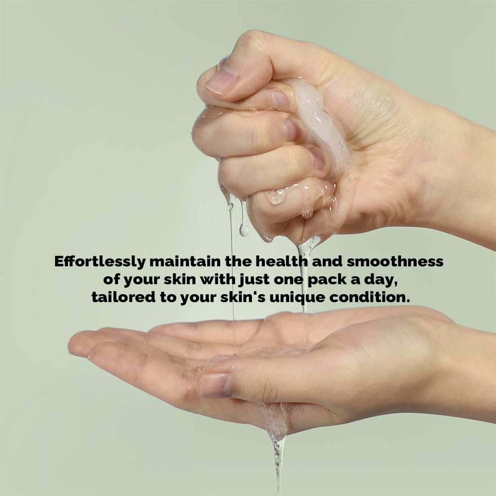 PRETTYSKIN Total Solution Essential Various Korean skin care Face Sheet Mask Pack 23g, 6-Types