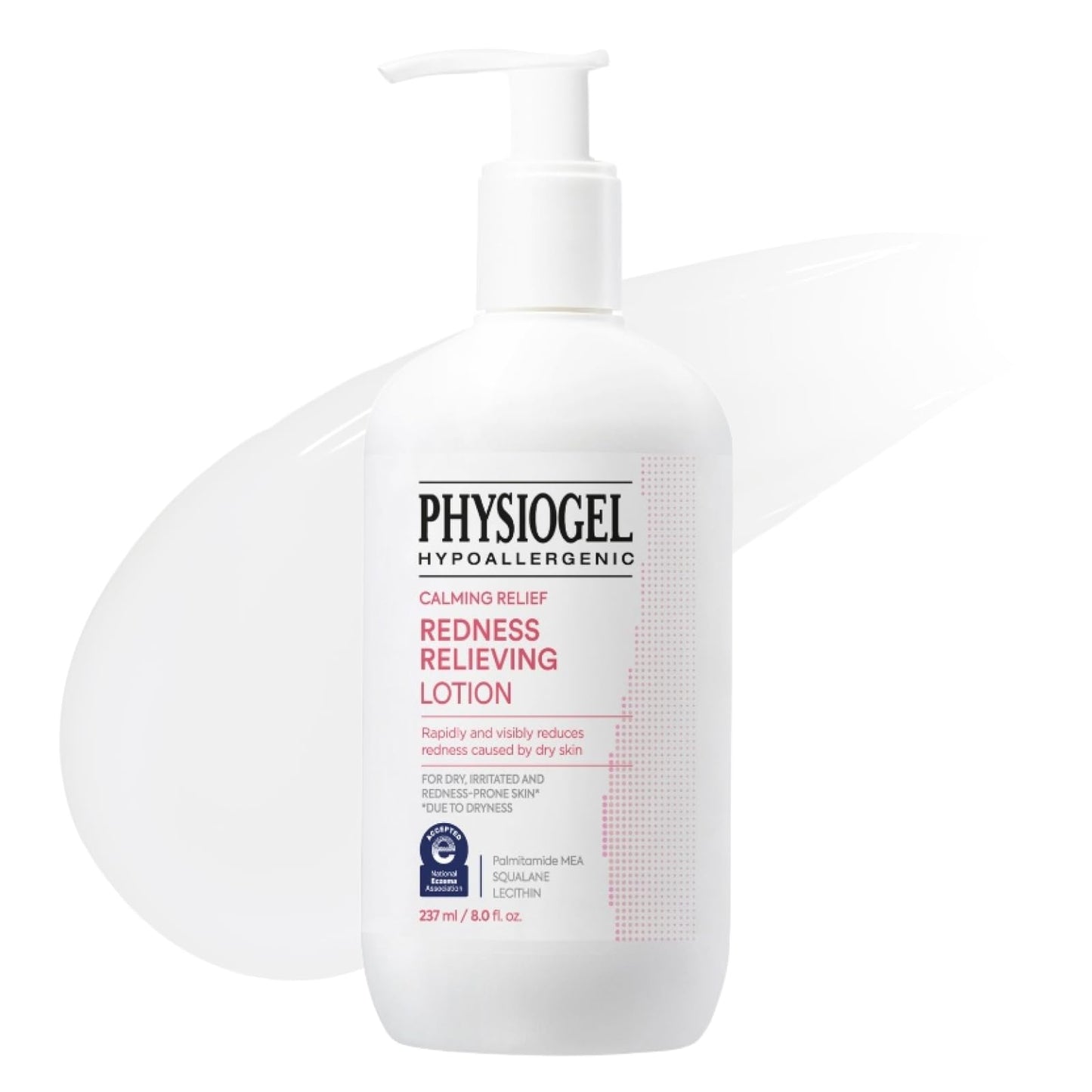 Physiogel Calming Relief Face and Body Lotion, Reduces Redness in just 3 days, Moisturizer for Dry, Red, Itchy, Sensitive Skin, Korean skin care, Fragrance-Free, Non-Comedogenic, Dermatologist-Tested