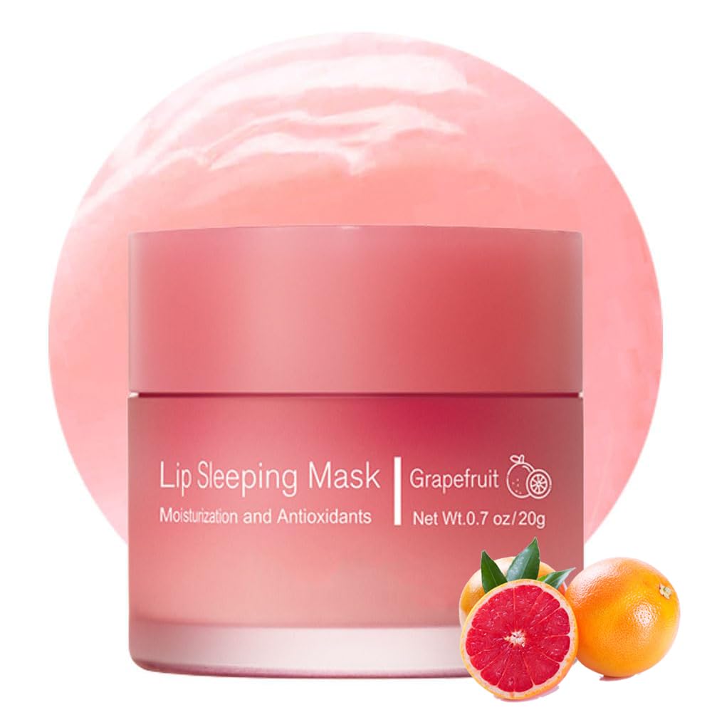 Hydrating Sleeping Lip Mask for Intense Overnight Moisture. (1, Grapefruit)