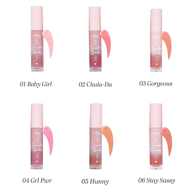 Italia Deluxe 6 Set of Soft Matte Blush e [1pc]