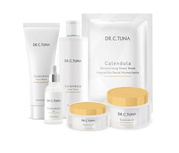 FARMASi Dr C Tuna Calendula Cream Balsam, Body Pure Natural Skincare Repair and Moisturizer Healing Effects for Dry Skin, Plant Rich Protection with Calendula, Chamomile 2.7 Fl