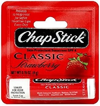 Chapstk Strawberry Size .15z Chapstick Strawberry .15oz