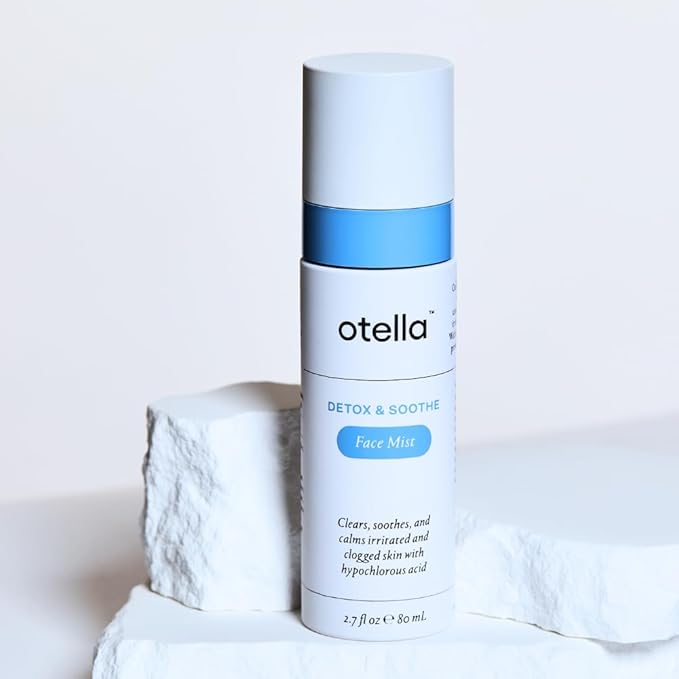 Detox & Soothe Face Mist with Hypochlorous Acid .02% | Reduces Redness & Prevents Breakouts | Balancing & Soothing Toner | Removes Sweat & Oil | Fine Mist | Clean Ingredients | TSA Approved, 2.7 oz