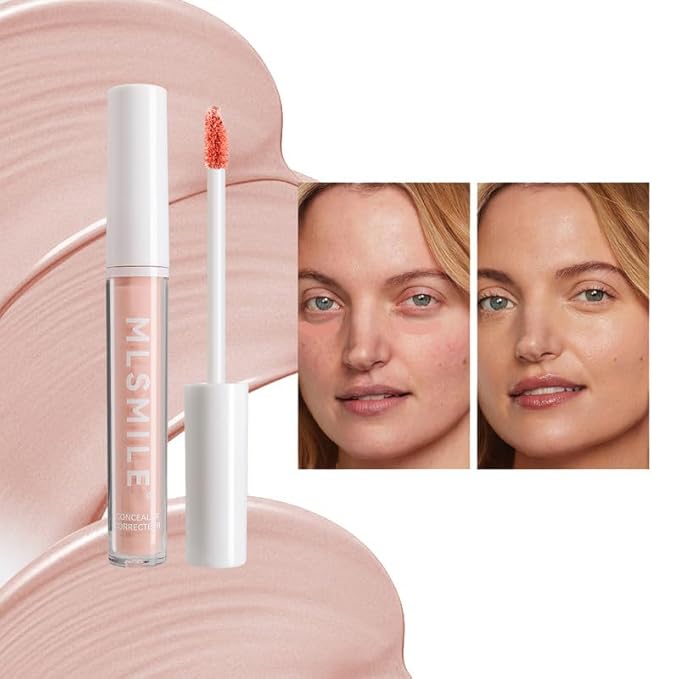 Pink Concealer HD Liquid Contour, Hydrating, Lightweight, Full Girls, 03