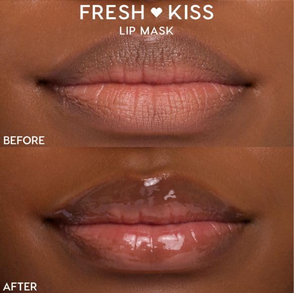 ColourPop Fresh Kiss Lip Mask - Leave-On Lip Moisturizer & Overnight Treatment - Replenishes Dry Lips with Shea Butter & Vitamin E - Strawberry Milk (0.28 oz)