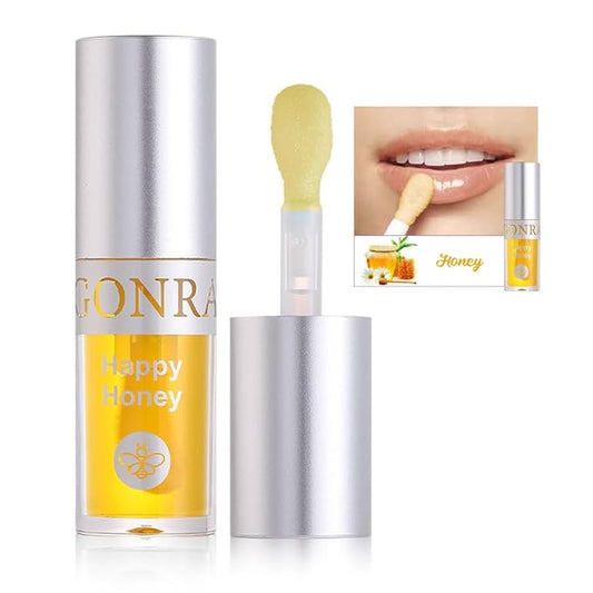 AKARY Hydrating Lip Glow Oil with Big Brush Lip