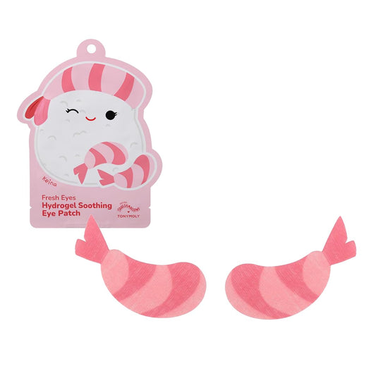 TONYMOLY x Squishmallows Hydrating Eye Patch Set – Assorted Depuffing & Moisturizing Under Eye Patches with Berry Extract & Vitamin C
