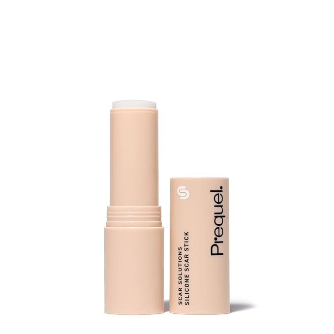 Skin Scar Solutions 60% Silicone Scar Stick. Thick Solid Velvety Film for Scars. Formula Infused with Centella Asiatica Extracts and Vitamin E. Soothing and Occlusive