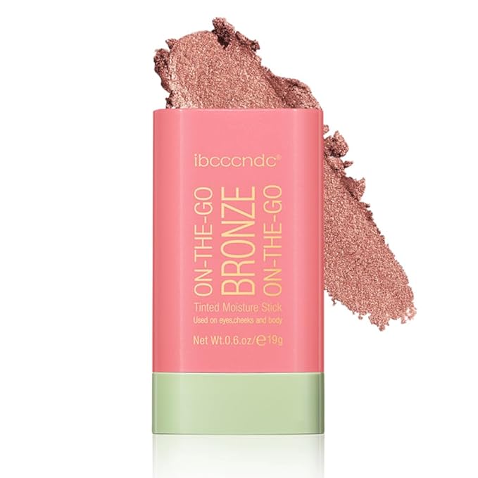 Cream Contour Stick, Face Shimmer Bronzer Stick, Blendable