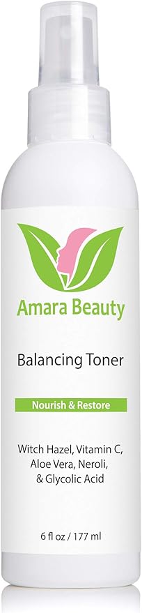 Facial Toner with Witch Hazel & Vitamin C, 6 fl. oz.