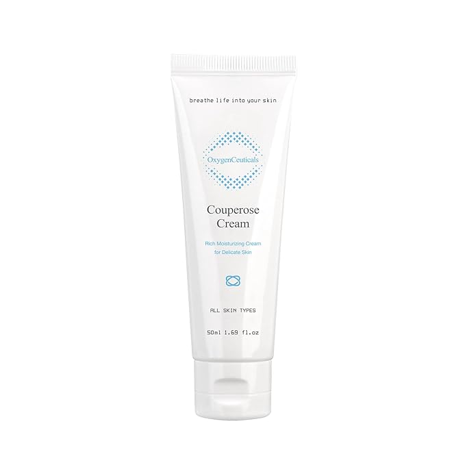 Couperose Cream – Soothing Cream with Tomato Stem Cell, Turnip Extract & Ceramide NP, Calming Redness & Strengthening Skin Barrier for Sensitive Skin. 1.69 fl.oz (50ml)