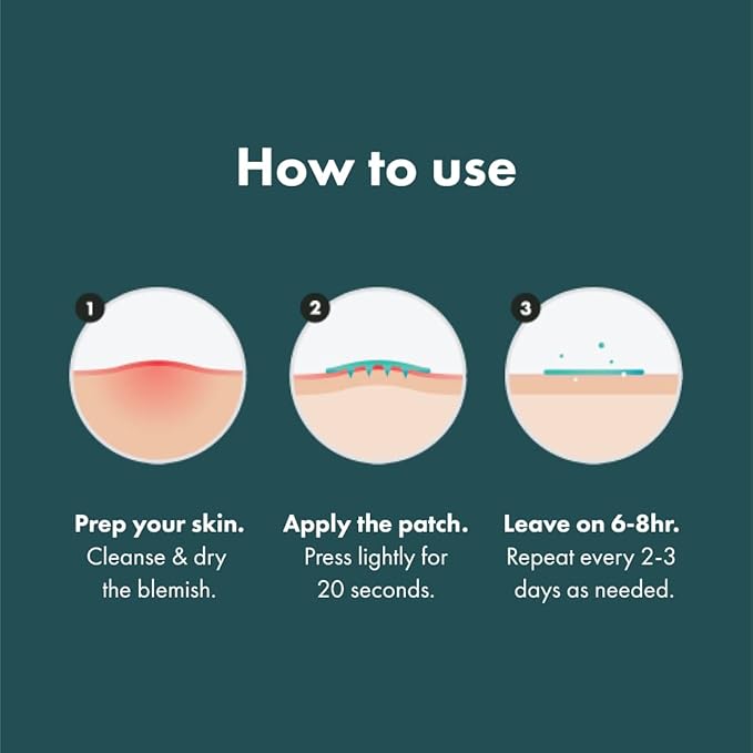 Mighty Patch Micropoint™ for Blemishes from Hero Cosmetics - Hydrocolloid Acne Spot Treatment Patch for Early Stage Zits and Hidden Pimples, 395 Micropoints (8 Patches)