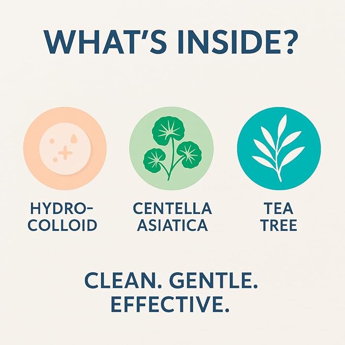 Klari Pimple Dots – 108 Hydrocolloid Acne Patches, Zit Stickers for Breakouts & Blemishes, Invisible Day & Night Spot Treatment for Face (2 Sizes)