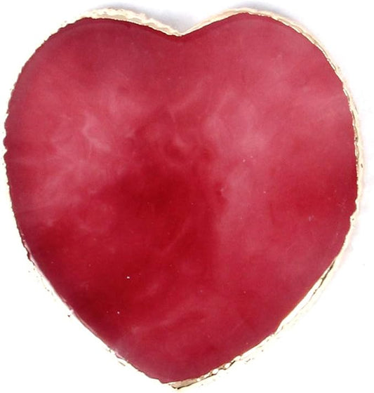 AKOAK 1 Pack Nail Heart Shape Resin Palette