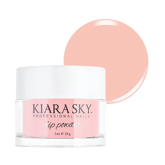 Kiara Sky Long Lasting Nail Dip Powder Pink Tickled Pink 1 oz