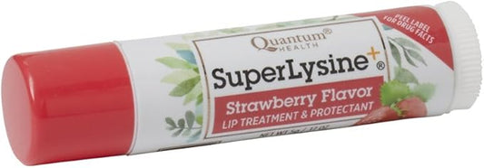 Quantum Health SuperLysine+ Lip Sunscreen Coldstick|Strawberry|Herbal