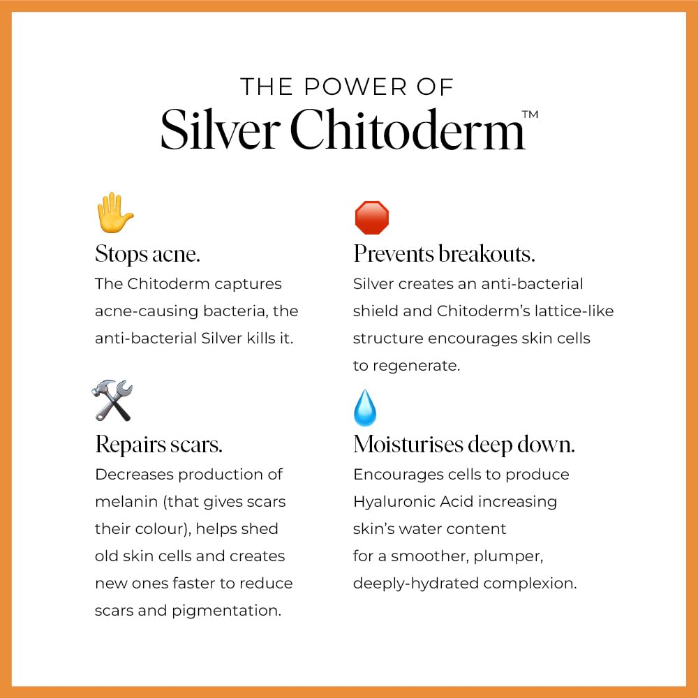 47 Skin | Daily Maintenance Skin Care Kit Bundle | Featuring Daily Moisturiser, Anti Blemish Serum and Everyday Cleanser | Contains Silver Chitoderm | Hydrating, Suitable for all Skin Types