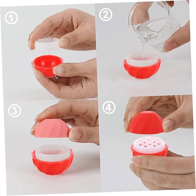 10pcs Box Spherical Lipstick Case Bulk