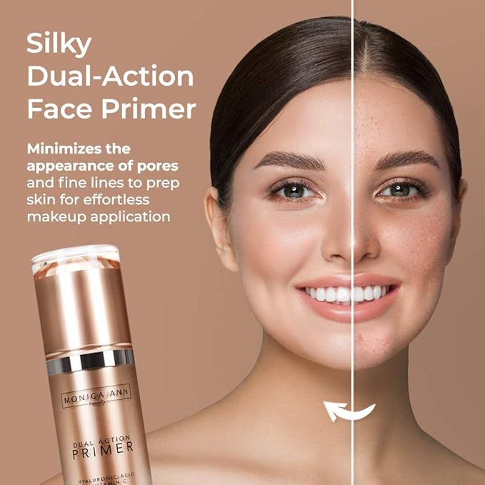 Dual-Action Face Primer - | Hydrating Makeup Primer Skin Tone 30 mL