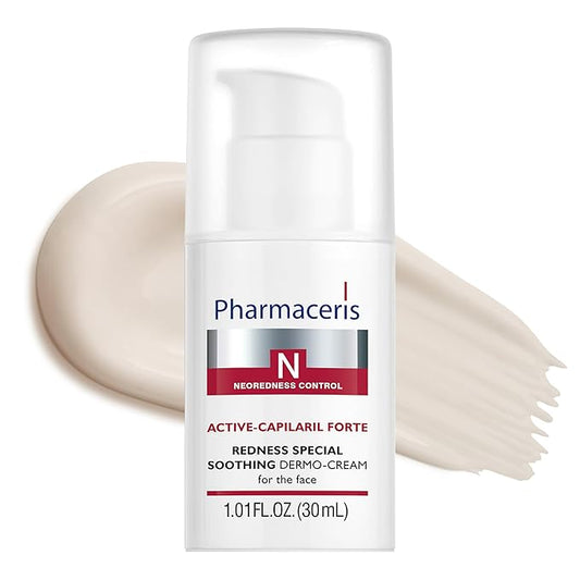 Redness Soothing Cream, Calms Redness, Evens Tone, Facial Moisturizer, Helps Support the Barrier, Skin Care for Sensitive & Red Skin, ACTIVE-CAPILARIL FORTE, 1.01 fl oz