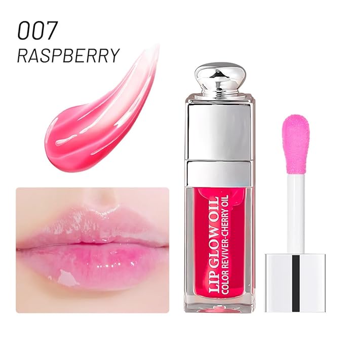 Hydrating Lip Glow Oil, Moisturizing Plumper