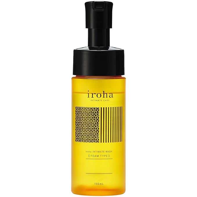iroha Intimate Care-PH Balanced Daily Feminine Wash-Plant Based Vulva Hygiene-Moisturizing Natural Essential Oils-Refreshing Sweet Citrus Scent, Made in Japan, 5 fl