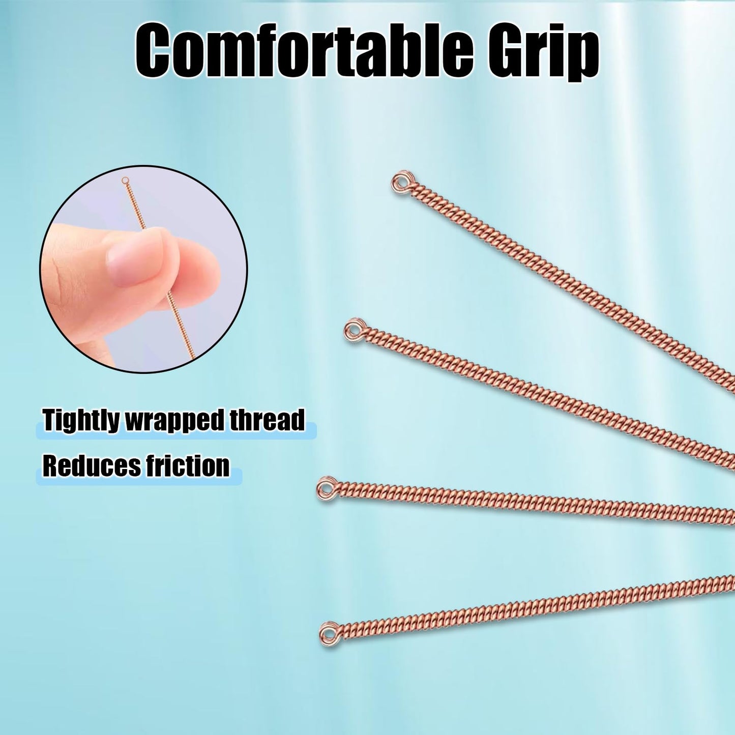 110 pcs Disposable Pimple Needles Acne Needle Blackhead and Blemish Remover Tools, Pimple Popper Tools Professional（Gold）