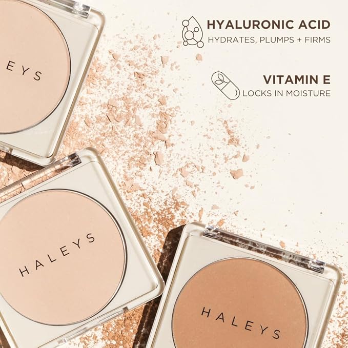 HALEYS Re-cover Pressed Powder Foundation Makeup (4.25) - Conceals Imperfections
