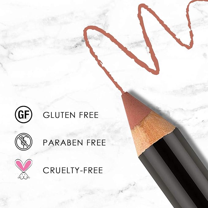 Bodyography Antioxidant Lip Pencil with Coconut Oil and Vitamin E (Barely There, Beige Nude)