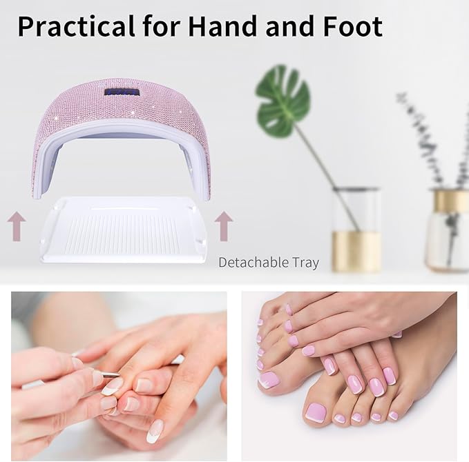 48w cordless uv led nail