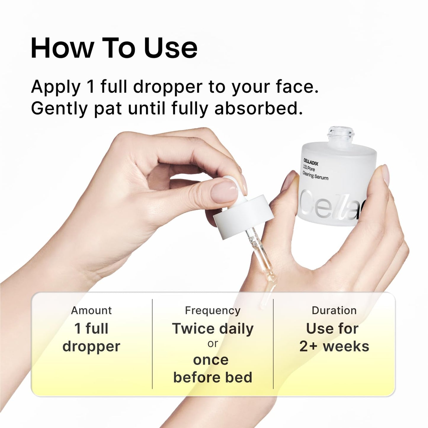 Celladix Sebum Rebalancing Rx 131 Ampoule | Pore Clearing Serum | Tighten Enlarged Pores | Repair Skin Barrier | Rapid Soothing for Daily Use | Oily & Combination Skin| 1.01 Fl Oz