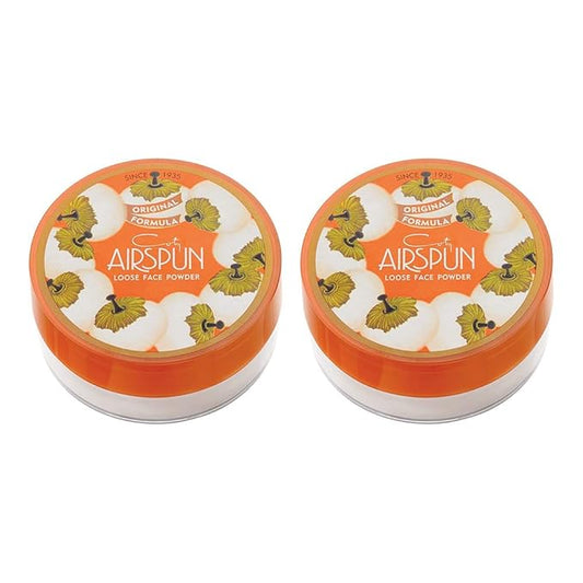 Airspun Coty Loose Face Powder, Translucent, Pack of