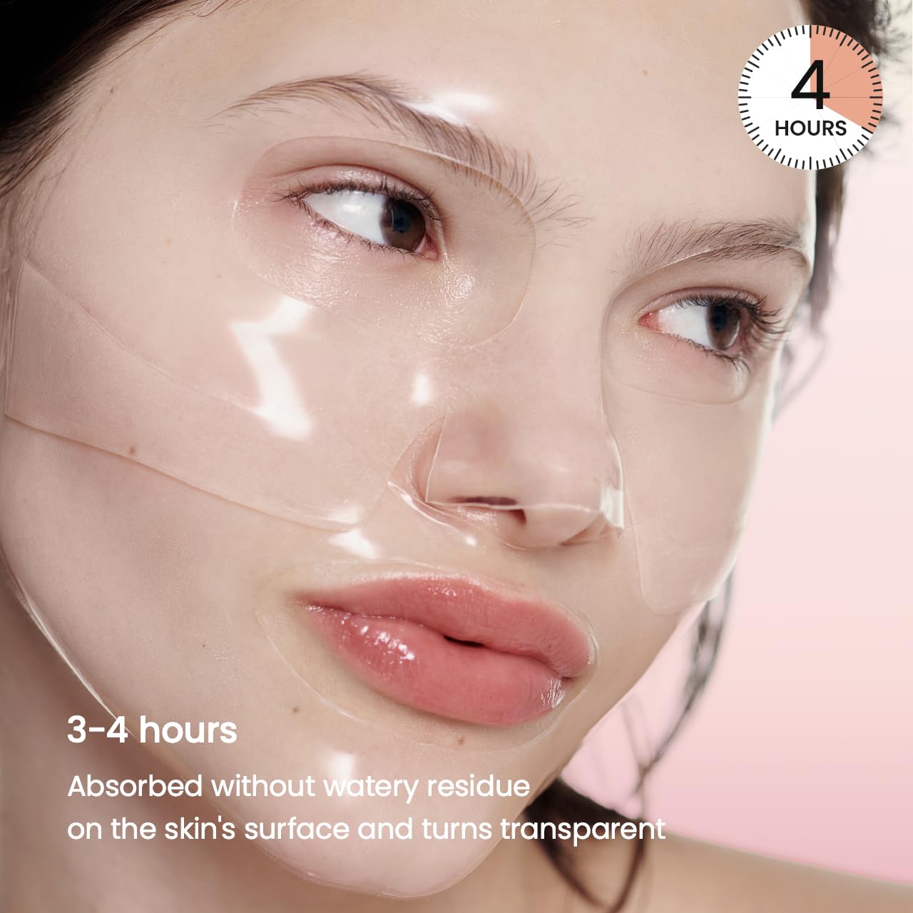 BIODANCE Bio-Collagen Real Deep Mask, Hydrating Overnight Hydrogel Mask, Pore Minimizing, Elasticity Improvement, Korean Skincare | 1.19oz(34g) x 4ea