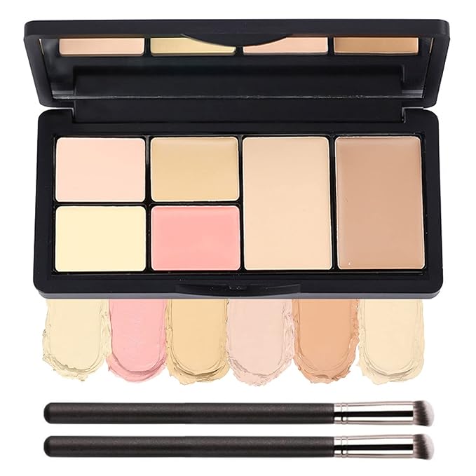 Concealer Contour Palette, Cosmetics Cream Contour and Highlighting