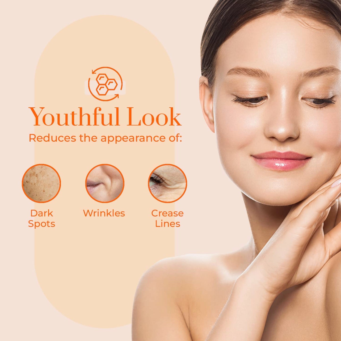 Clear Beauty Vitamin C & Collagen Daily Face Moisturizer - Dermatologist Tested, Moisturizing & Firming, Anti-Aging, Cruelty-Free Korean Skincare, All Skin Types - 1.69 oz
