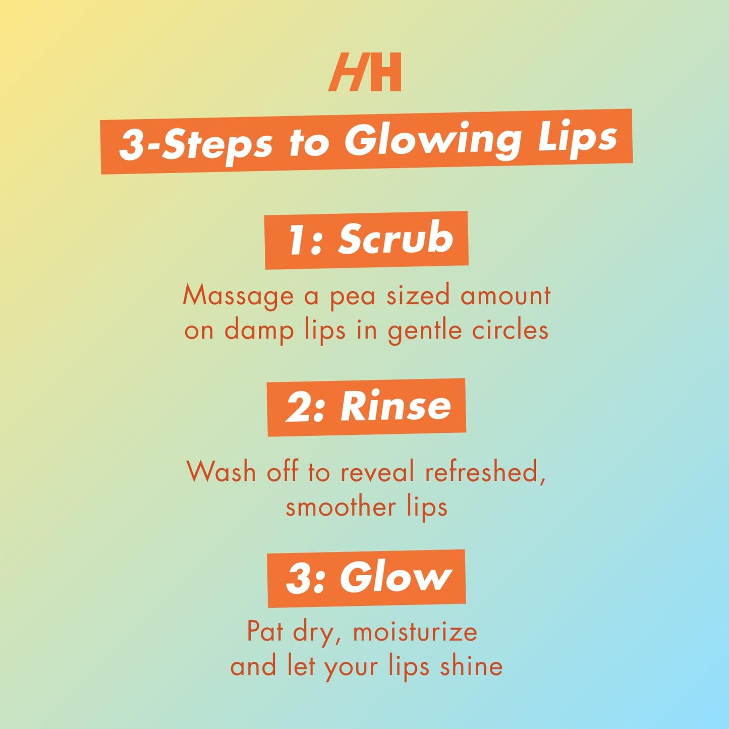 Handmade Heroes Turmeric Lip Scrub with Vitamin C – 100% Natural Vegan Exfoliant for Dark Dry Chapped Lips – Deep Conditioning Sugar Polish 1oz